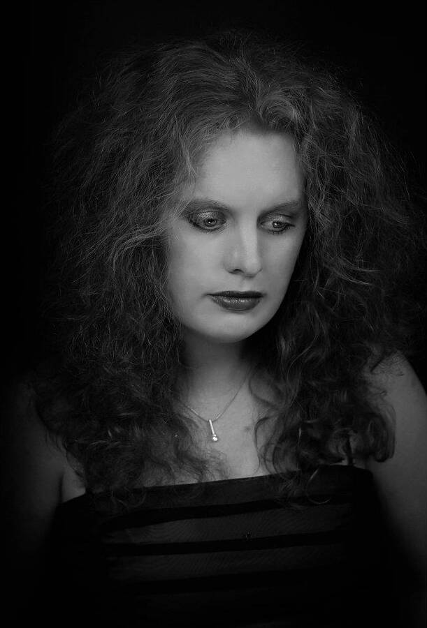 model Pure Warrior Maiden portrait modelling photo taken by Aneta Warlikowski Studio.