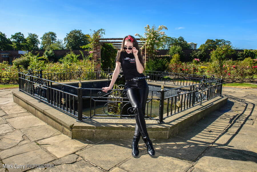 photographer markcurry alternativefashion modelling photo taken at Wakefield with @Ledi_music