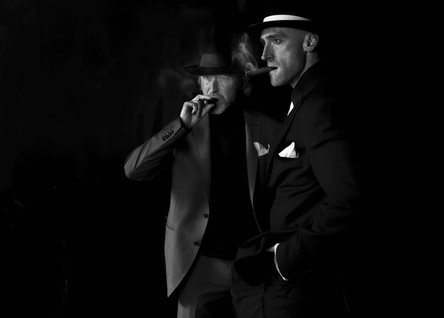 model Horace Silver theme modelling photo taken at London, Kensington. gangster shoot 1  pictures and copyright scott at evergreen  models darren sealey  horace silver.