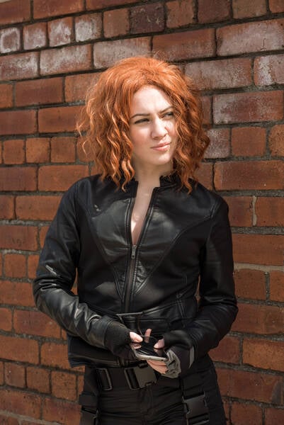 model Rosieloki cosplay modelling photo taken at Sheffield taken by @Images by Iceni