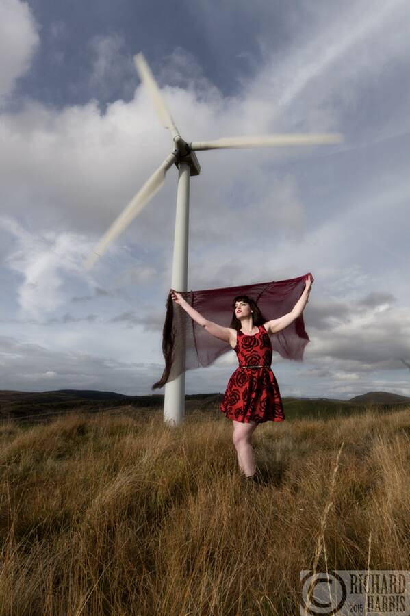 photographer Richard Harris fashion modelling photo taken at Wales.  with @Zoe_Page